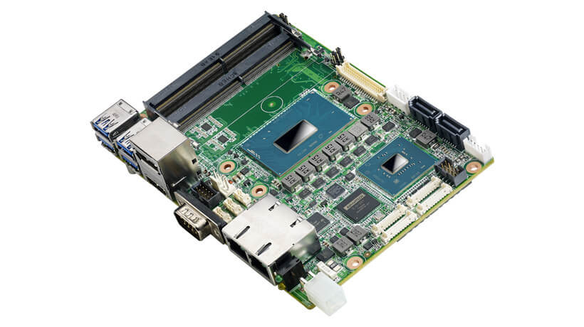 Intel E-2276ME Single Board Computer, 3.5" MIO SBC, HDMI+DP+LVDS